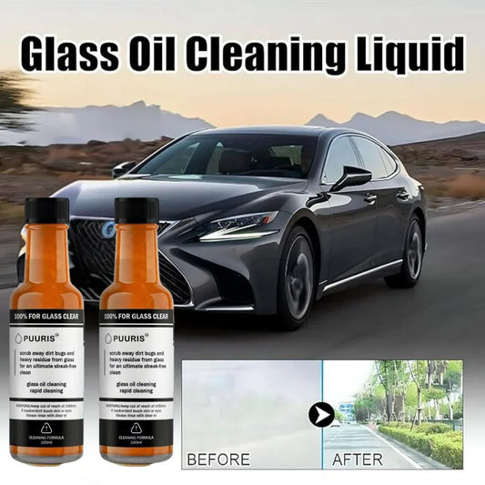 Powerful Glass Cleaning Agent (BUY 1 GET 1 + FREE SPONGE & TOWEL )